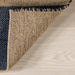 Natural Jute Area Rug for Scandinavian Farmhouse Decor