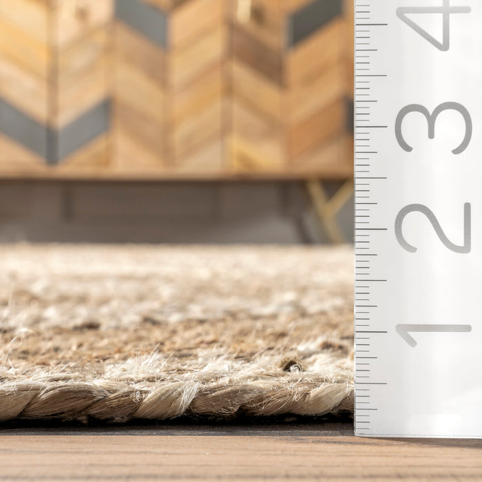 Natural Jute Bird Eye Area Rug 160 cm x 230 cm