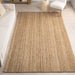 Natural Jute Braided Area Rug 100% Handmade 120cm