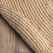 Natural Jute Braided Area Rug 60x90 cm