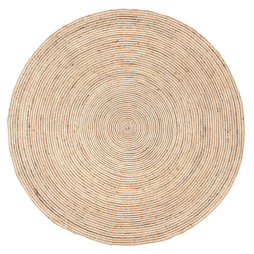 Natural Jute Braided Area Rug 60x90 cm