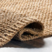 Natural Jute Braided Rug for Living Room and Dining Room