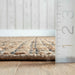 Natural Jute Checkered Basketweave Area Rug 120x180 cm