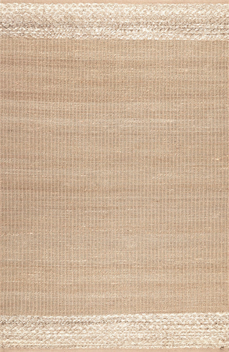 Tappeto in iuta naturale tessuto a mano 150 cm x 240 cm