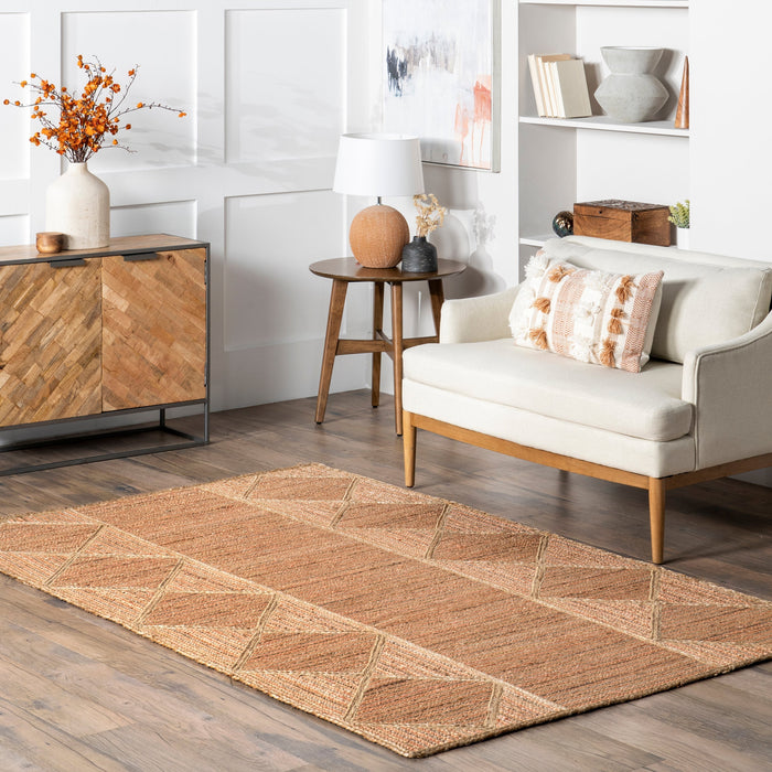 Natural Jute Moroccan Area Rug 160 x 230 cm