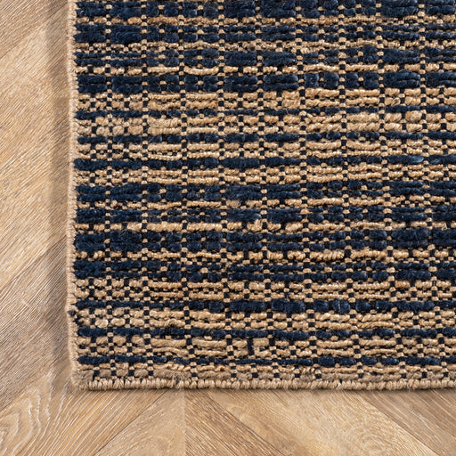 Natural Jute Plaid Area Rug for Living Room 150x90 cm