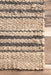 Natural Jute Striped Area Rug 150 x 240 cm