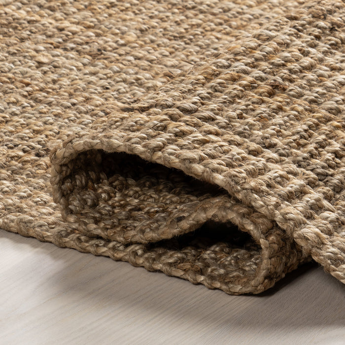 Natural Jute Tasseled Area Rug 120 cm