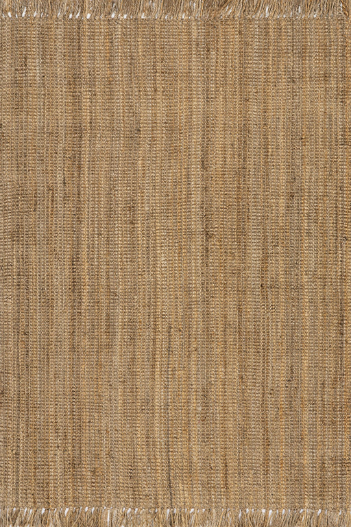 Tappeto in iuta naturale con nappe 140 cm