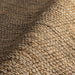 Tappeto in iuta naturale con nappe 50x80 cm