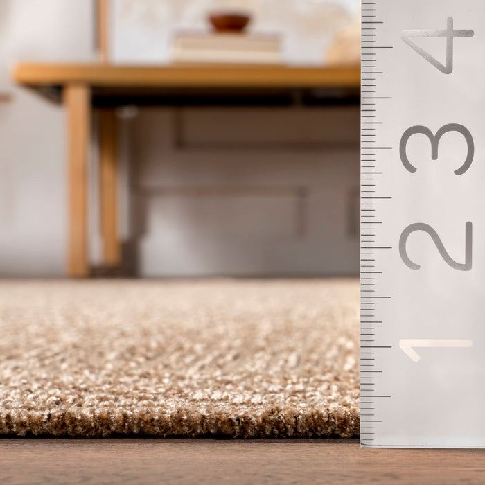 Natural Patterned Lined Area Rug 180x120 cm