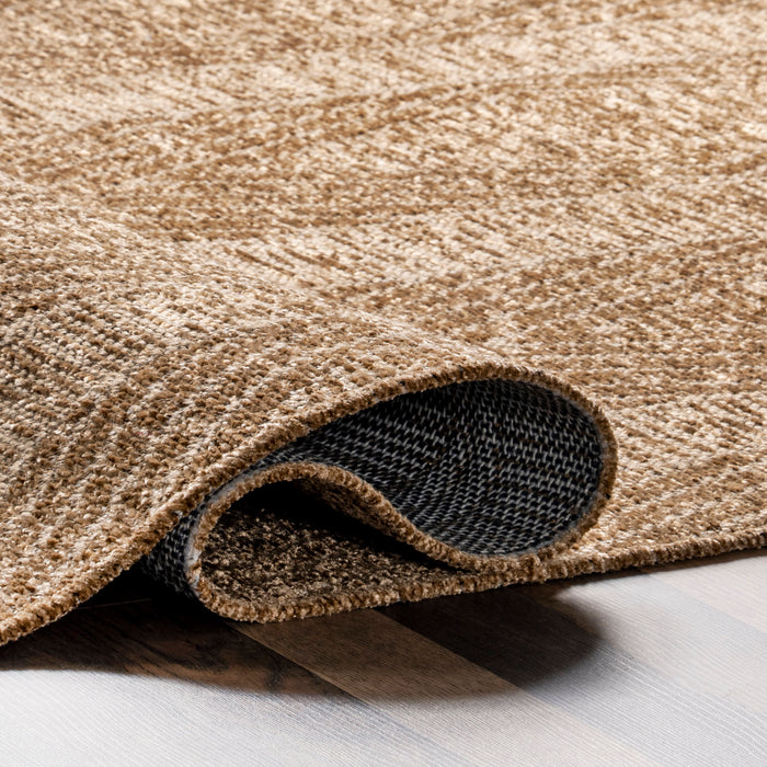Natural Patterned Lined Area Rug 180x120 cm