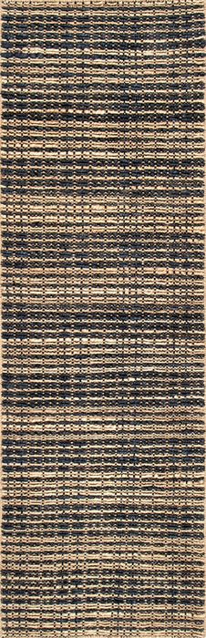 Natural Plaid Jute Area Rug 60x90 cm for Living Room