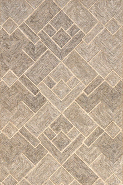 Natural Sansa Maze Area Rug for Home Decor