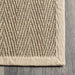 Natural Seagrass Herringbone Area Rug 120x180 cm