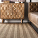 Natural Seagrass Herringbone Area matto ruskea 160cm