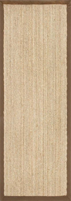 Natural Seagrass Herringbone Area matto ruskea 160cm