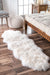 Natural Sheepskin Double Pelt Rug 46cm x 160cm