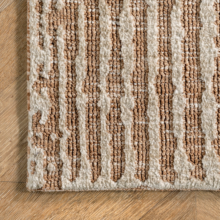 Natural Textured Area Rug for Coastal Home Decor