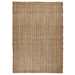 Naturals Hand-Woven Jute Flatweave Basket Natural/Bleach Rug