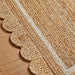 Naturals Jute Border Border Flatweave Natural/Bleach Alfombra