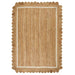 Naturals Jute Border Border Flatweave Natural/Bleach Alfombra