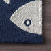 Nautical Fish Area Rug for Indoor and Outdoor Use