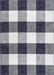 Navy Buffalo Plaid Area Rug for Elegant Home Decor