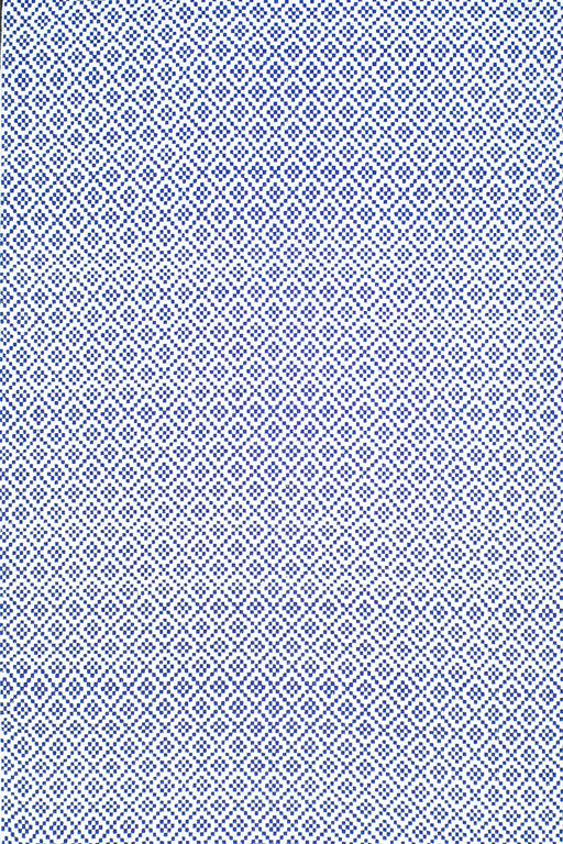 Navy Cotton Geometric Trellis Area Rug 160x230 cm