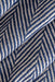 Navy Herringbone Cotton Flatwoven Rug 160x230 cm