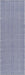 Navy Herringbone Cotton Flatwoven Rug 160x230 cm