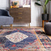 Navy Oriental Medallion Area Rug 160x230 cm
