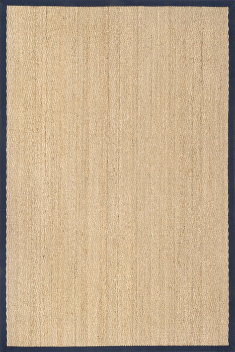 Navy Seagrass Herringbone Area Rug 120 cm x 180 cm