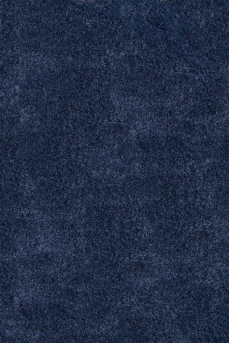 Marineblauw shag-tapijt 120x180 cm voor comfortabele woonruimtes