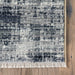 Navy Vintage Blocks Area Rug 150cm x 230cm