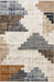 Navy Vintage Blocks Area Rug 150cm x 230cm