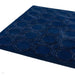 Nexus Octagon Modern Geometric High-Density Heavyweight Hand-Carved Wool&Viscose OC04 Navy Rug
