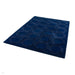Nexus Octagon Modern Geometric High-Density Heavyweight Hand-Carved Wool&Viscose OC04 Navy Rug