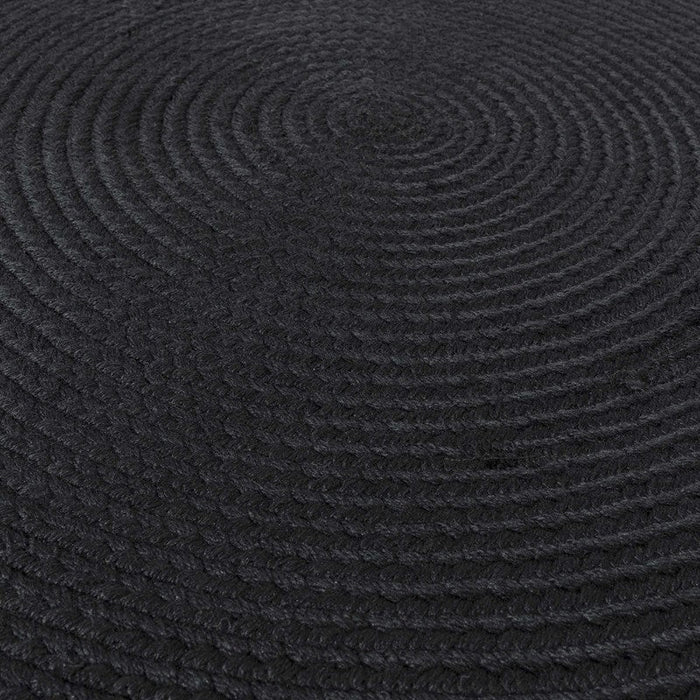 Nico Charcoal Round Rug