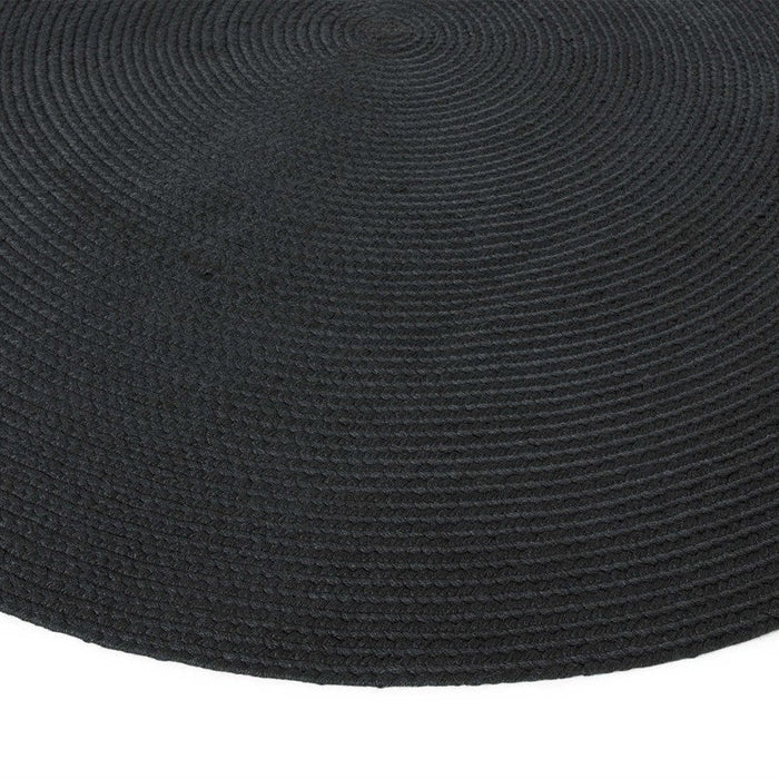Nico Charcoal Round Rug