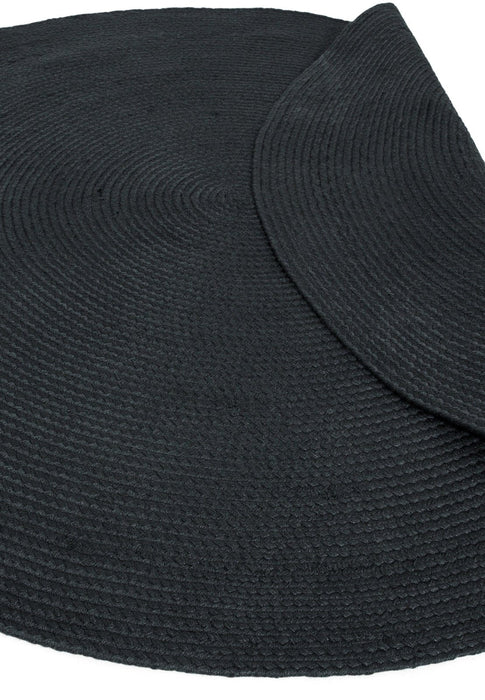 Nico Charcoal Round Rug