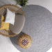 Nico Grey Round Rug
