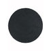 Nico Modern Plain Tonal Hand-Braided Polyester Flatweave In-Outdoor Round Charcoal Rug
