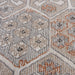 Nieves Hand Woven Wool Pentagon Design Area Rug