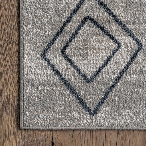 Nina Grey Washable Rug For Homes With Kids And Pets