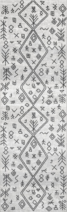 Nina Grey Washable Rug For Homes With Kids And Pets