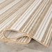 Noah Striped Indoor Outdoor Matto 150x240 cm Ruskea