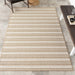 Noah Striped Indoor Outdoor Matto 150x240 cm Ruskea