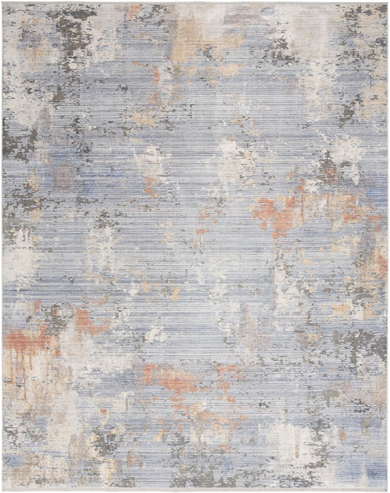 Tappeto Nourison Abstract Hues ABH01 Grigio/Blu