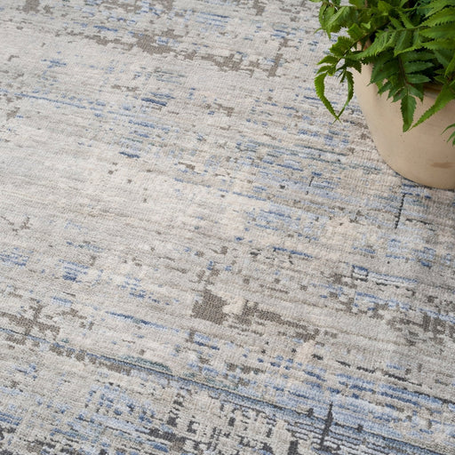 Nourison Abstract Hues ABH02 Blue/Grey Rug